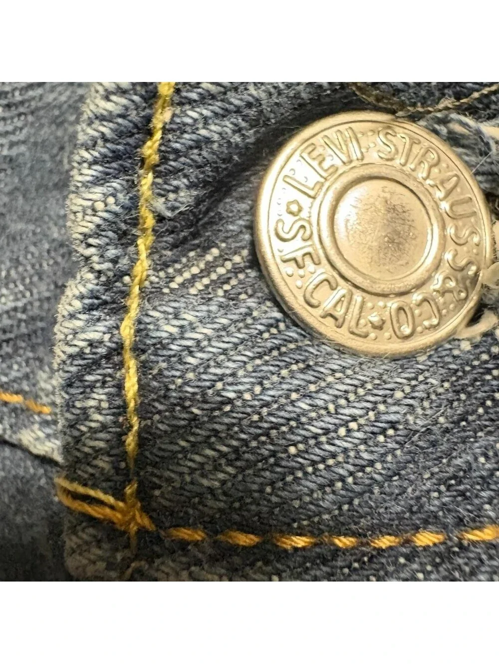 Levi's 514 Straight Fit Jeans Mens 36x30 Blue Denim Cotton Pants